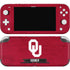 University of Oklahoma Sooners Nintendo Switch Lite Skin